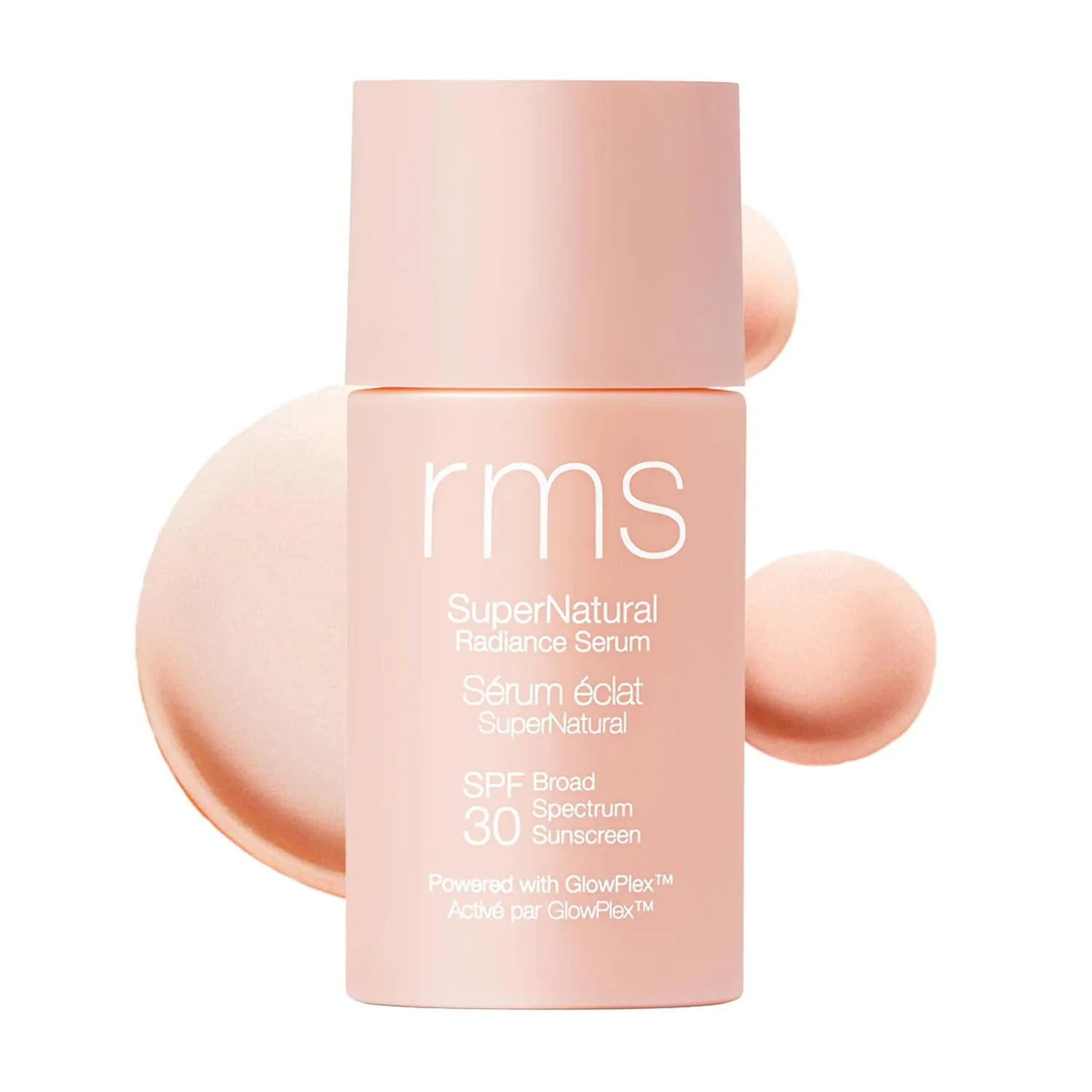 RMS Beauty SuperNatural Radiance Sunscreen SPF 30 - Tinted Sunscreen for Face, Tinted Mineral Sunscreen for Face Tinted SPF Skin Tint with SPF Makeup
