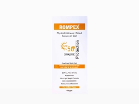 Rompex Tinted Sunscreen Gel SPF 50 PA   
