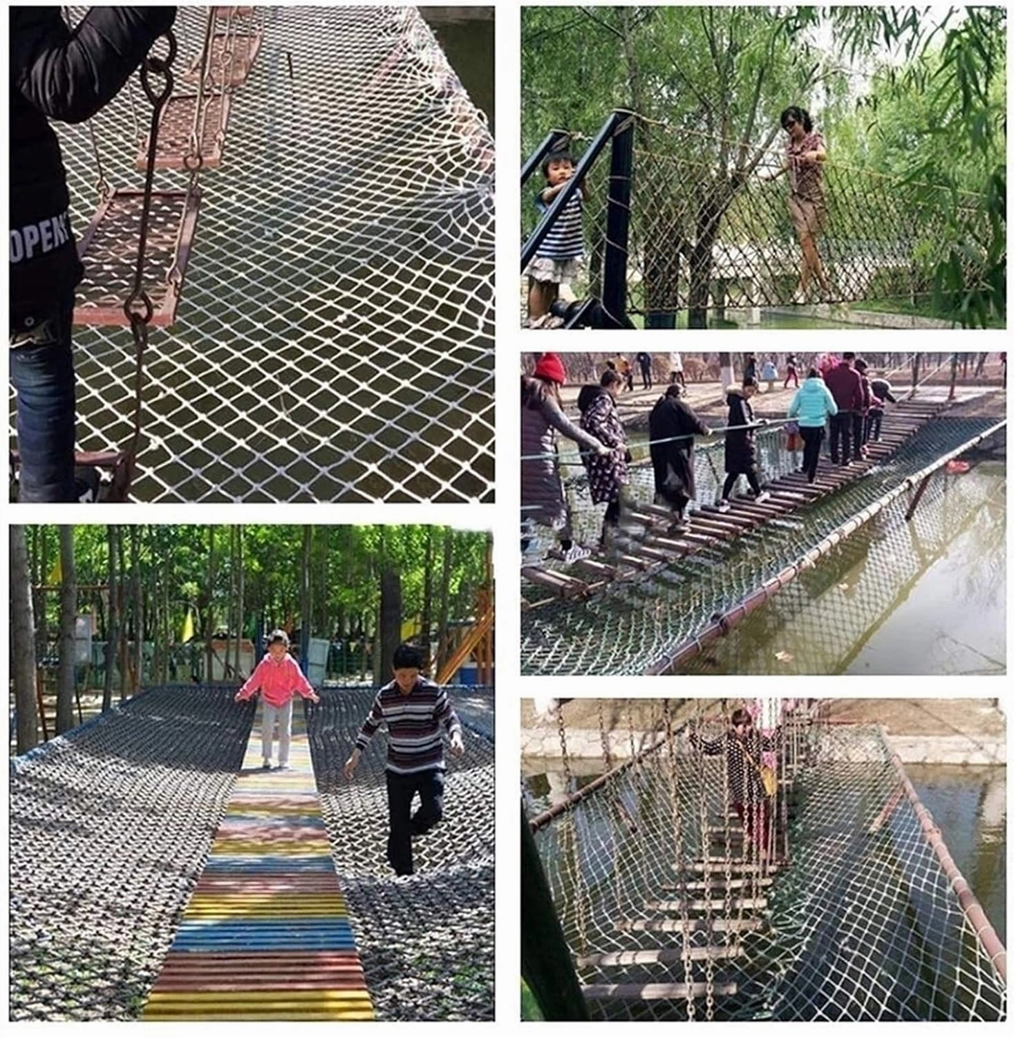Rope Net Child Safety Net Hemp Rope Climbing Cargo Net Heavy Duty Netting Swing Birds Treehouse Railing Outdoor Playground Pet Decoration (Size : 12m(36ft))