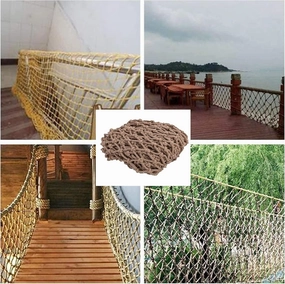 Rope Net for Playground, Stair Safety Net Kids Climbing Birds Net Outdoor Swing Railing Garden Decor Net Pet Fence Rope Ladder Balcony (Size : 29m(6x29ft))