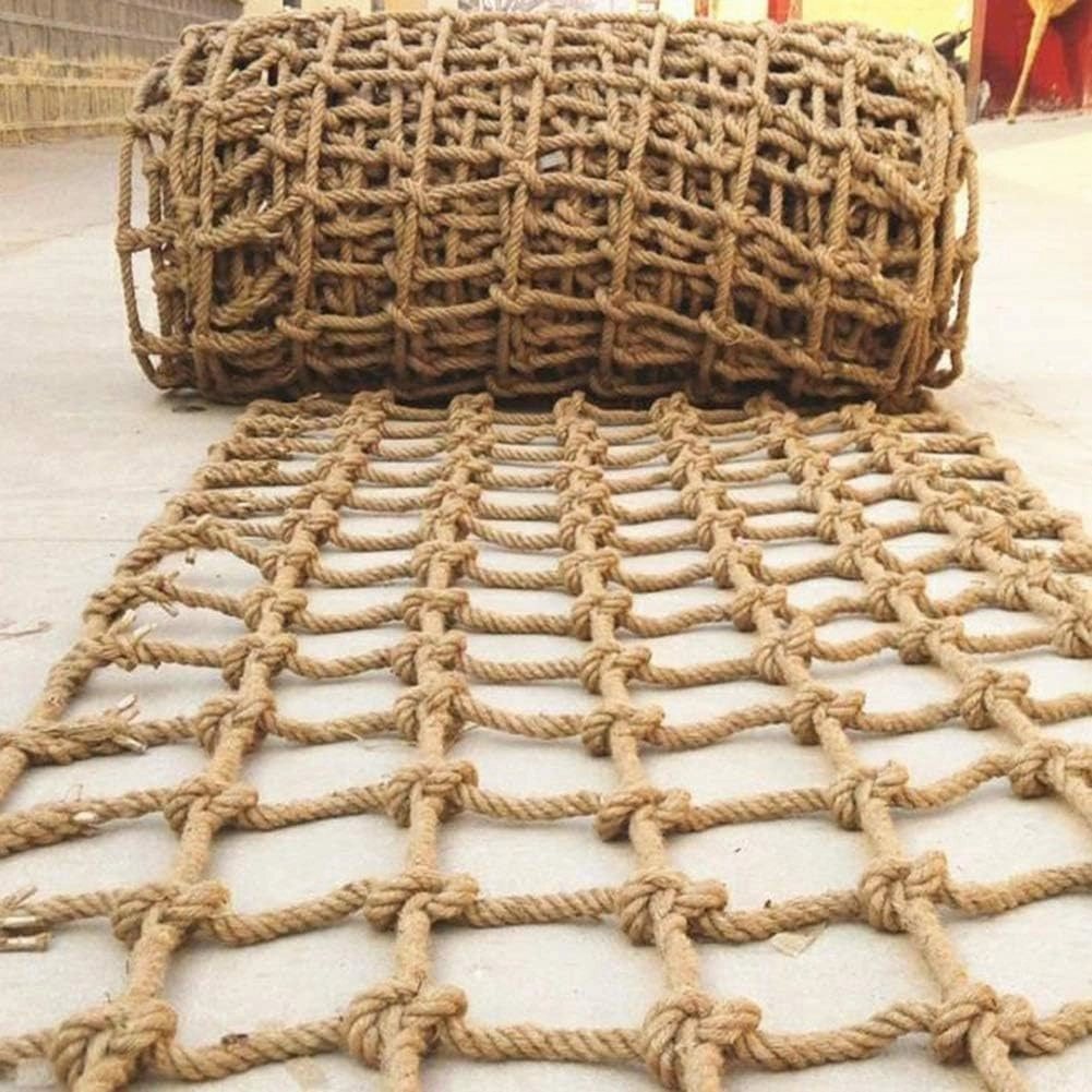 Rope Net for Playground, Stair Safety Net Kids Climbing Birds Net Outdoor Swing Railing Garden Decor Net Pet Fence Rope Ladder Balcony (Size : 29m(6x29ft))