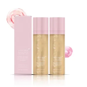 Sheer Setting Mist Sunscreen SPF 50 - Hydrating Glow Mist with Shimmering Oil, Broad Spectrum Water-Resistant Face & Body Spray, Reef-Safe Non-Greasy Formula for Makeup-Friendly Radiance (2)