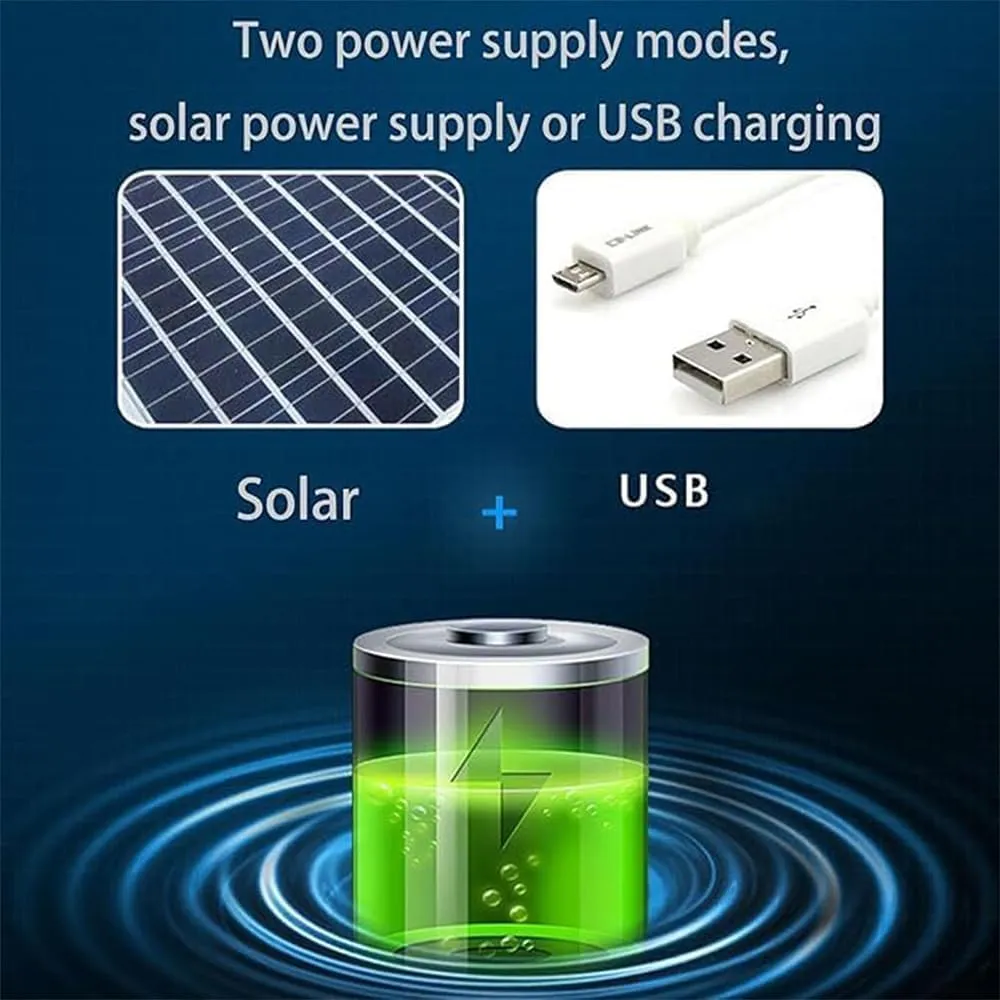 Solar Fan Hat,with 2 Solar Powered Fans,Outdoor Summer UV Hiking Camping Fishing Hat,Solar & USB Charging