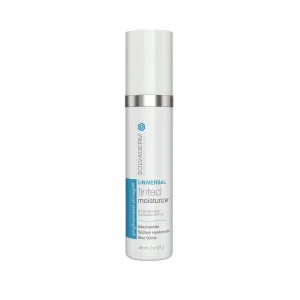 Solvaderm Universal Tinted Moisturizer – Hydrating Daily Face Cream with Broad Spectrum SPF, Lightweight Coverage, Skin Tone Balancer & Anti-Aging Ingredients – All Skin Types – 1.7 oz