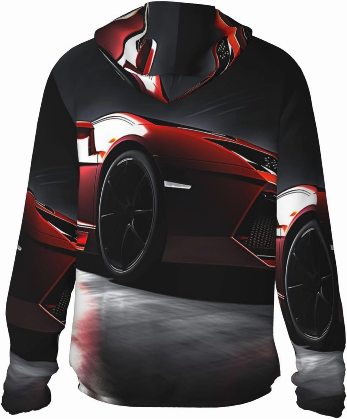 Speed Sport Car Unisex Sun Protection Hoodie UPF 50  Long Sleeve Sun Shirt Lightweight Hoodie Jacket
