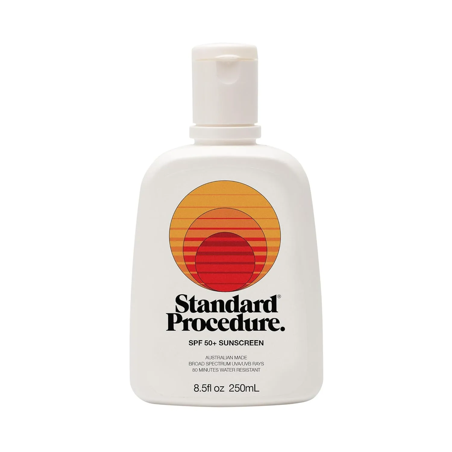 SPF 50  Sunscreen, Broad Spectrum Face & Body Sunblock for Sun-Sensitive Skin, 4HR Water Resistant, Organic Formula, 8.5 oz