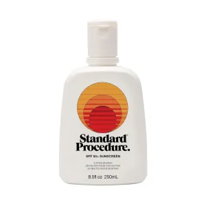 SPF 50  Sunscreen, Broad Spectrum Face & Body Sunblock for Sun-Sensitive Skin, 4HR Water Resistant, Organic Formula, 8.5 oz