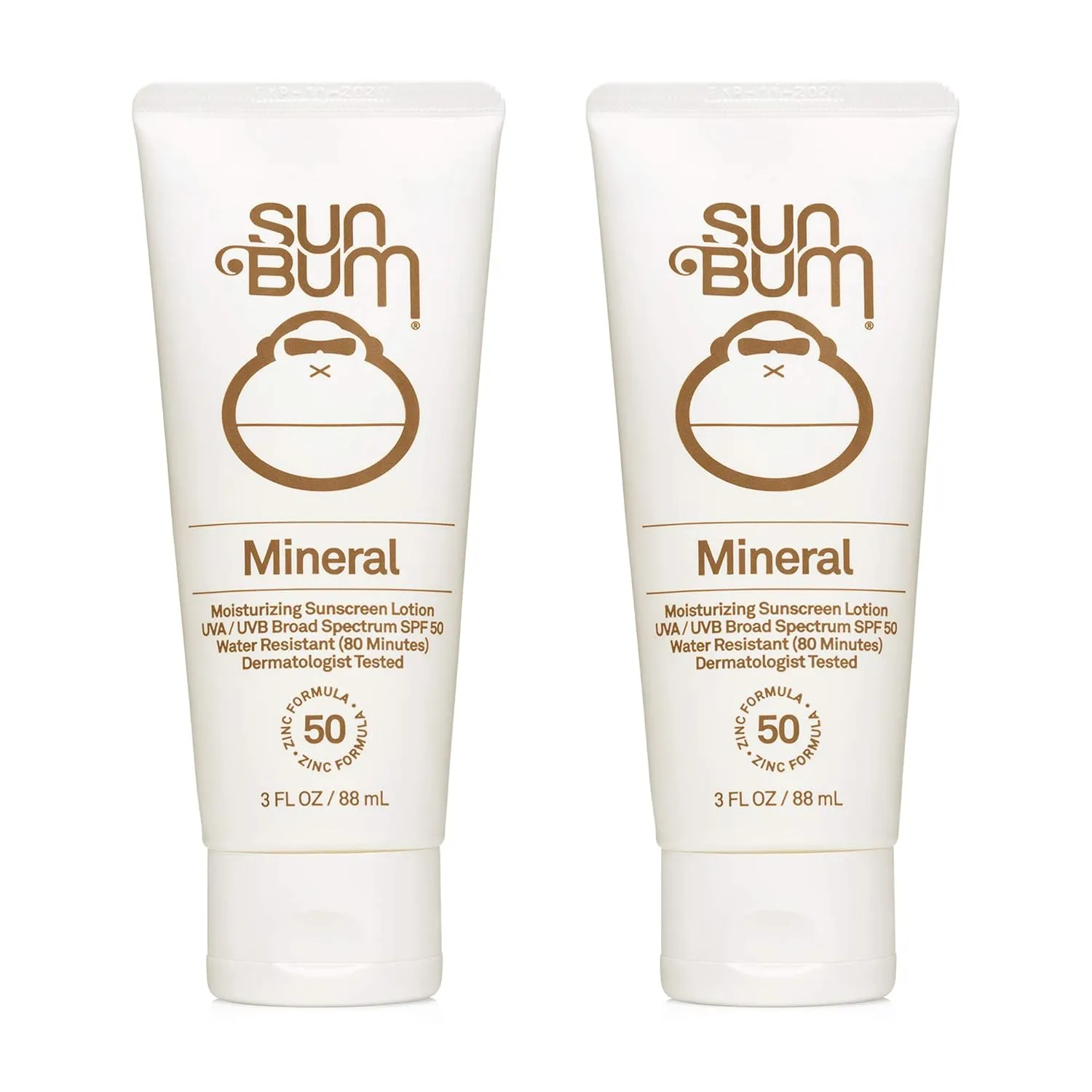 Sun Bum Sun Bum Mineral Spf 50 Sunscreen Lotion Vegan and Reef Friendly (octinoxate & Oxybenzone Free) Broad Spectrum Natural Sunscreen With Uva/uvb Protection 2 Pack