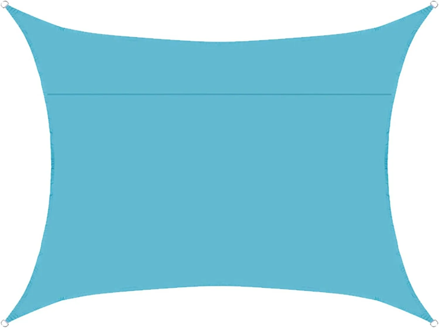 Sun Shade Sail Rectangular Waterproof 7x6ft, Sunshade Sail Canopy Rectangle, Sunshade Cloth Sunscreen Awning Canopy for Outdoor Patio and Garden, Yard Activities