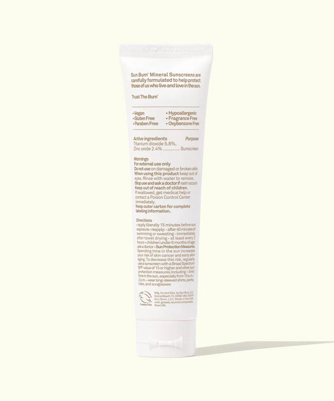 Sun Bum SPF 30 Mineral Tinted Face Lotion - 50ml
