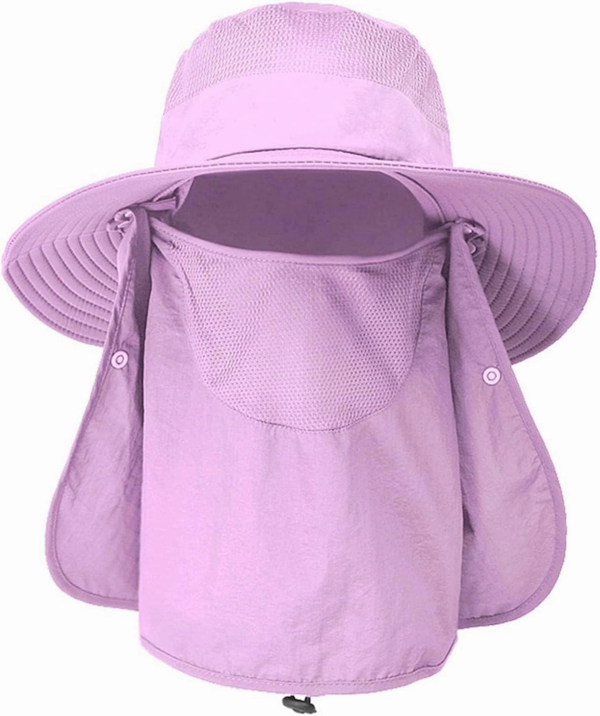 Sun mask Shawl hat UV Protection Cycling Sun Protection hat face Cover Sun-Proof Bucket hat