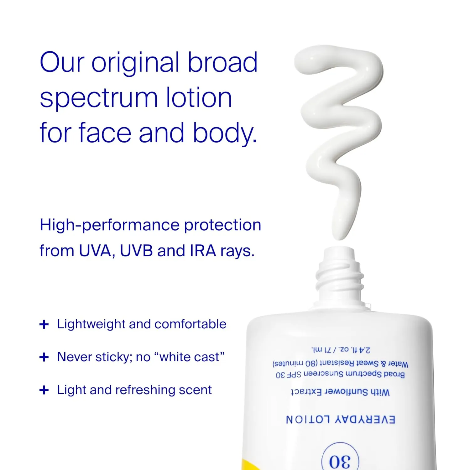 Supergoop! PLAY Everyday SPF 30 Lotion, 5.5 oz - Broad Spectrum Sunscreen for Sensitive Skin - Water & Sweat Resistant Body & Face Sunscreen - Clean Ingredients - Great for Active Days