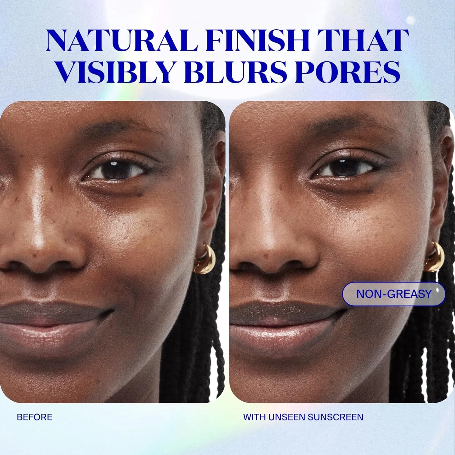 Supergoop! Unseen Sunscreen SPF 50 Invisible Sun Protection for Face - Broad Spectrum Face Sunscreen   Makeup-Gripping Primer - Weightless, Scentless, Oil Free - All Skin Types - 0.68 fl oz, 2 Pack