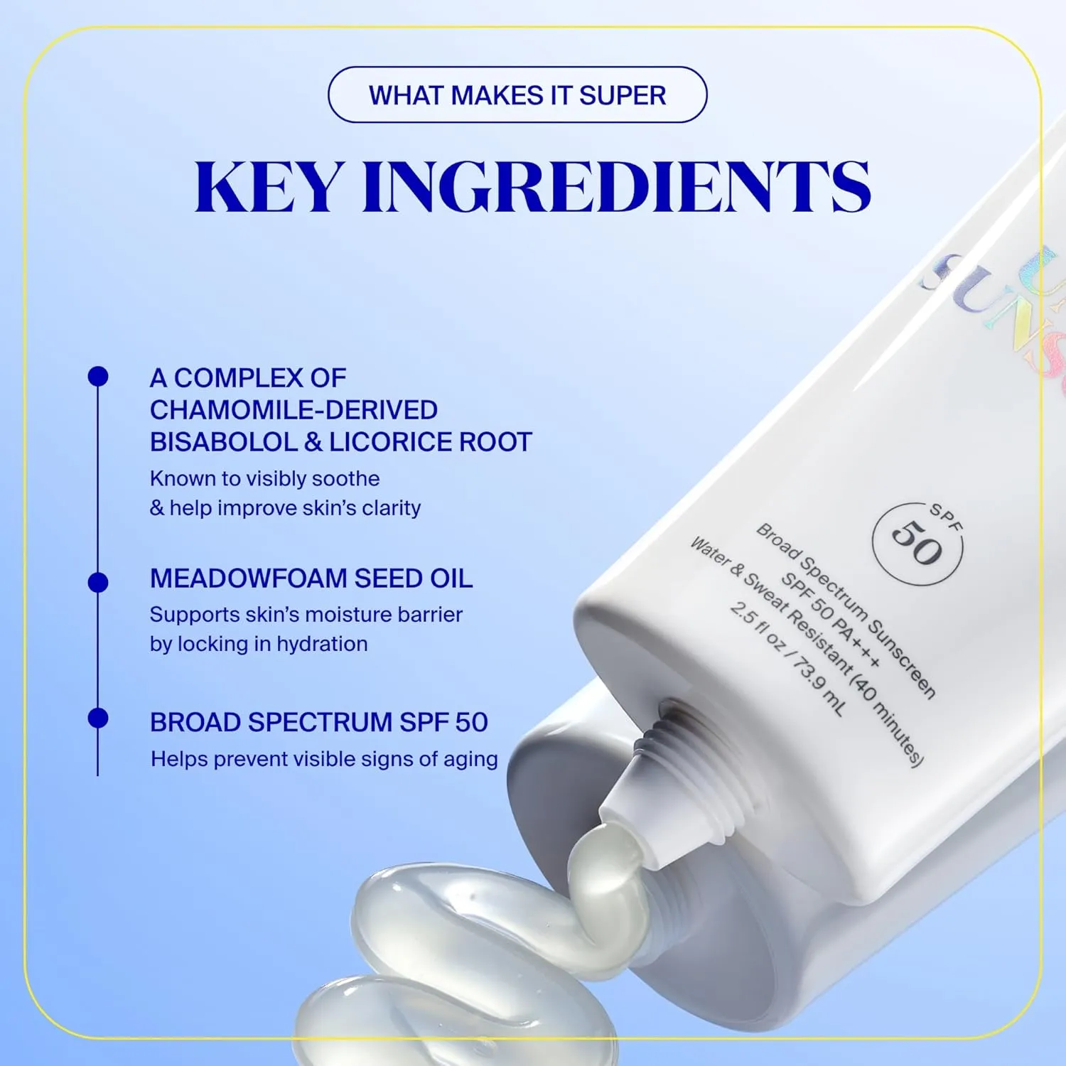 Supergoop! Unseen Sunscreen SPF 50 Invisible Sun Protection for Face - Broad Spectrum Face Sunscreen   Makeup-Gripping Primer - Weightless, Scentless, Oil Free - For All Skin Types - 2.5 fl oz