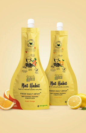 Sweet Orange Daily Ubtan   Lemon Burst Daily Ubtan