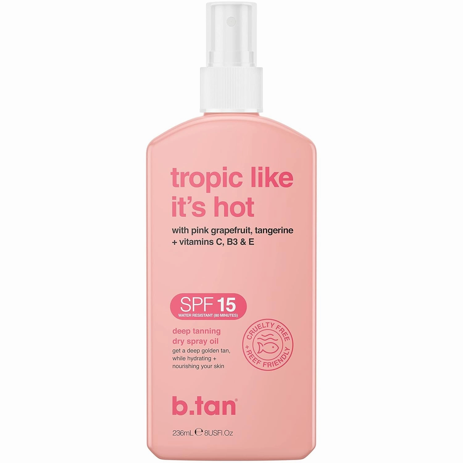Tanning Oil | Get Tanned Intensifier Dry Spray - Fast, Dark Outdoor Sun Tanner from Tan Accelerating Actives, Packed with Moisturizing Oils, No SPF, Austrailian Brand, 8 Fl Oz
