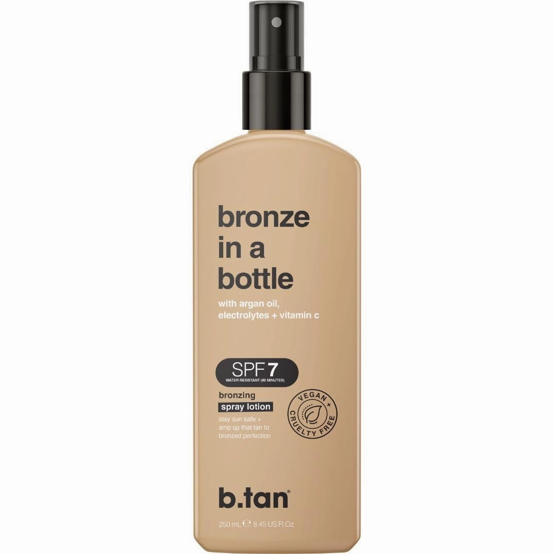 Tanning Oil | Get Tanned Intensifier Dry Spray - Fast, Dark Outdoor Sun Tanner from Tan Accelerating Actives, Packed with Moisturizing Oils, No SPF, Austrailian Brand, 8 Fl Oz