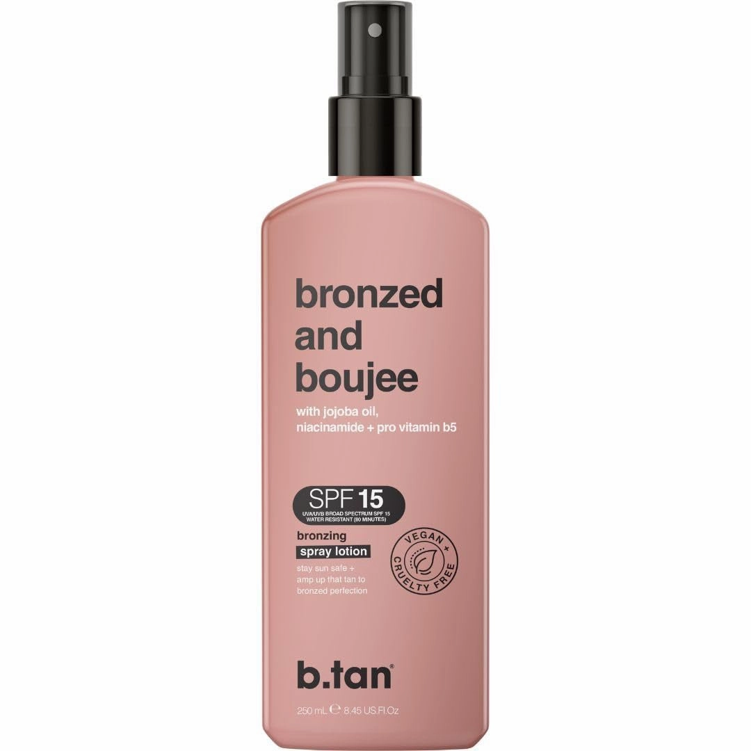 Tanning Oil | Get Tanned Intensifier Dry Spray - Fast, Dark Outdoor Sun Tanner from Tan Accelerating Actives, Packed with Moisturizing Oils, No SPF, Austrailian Brand, 8 Fl Oz