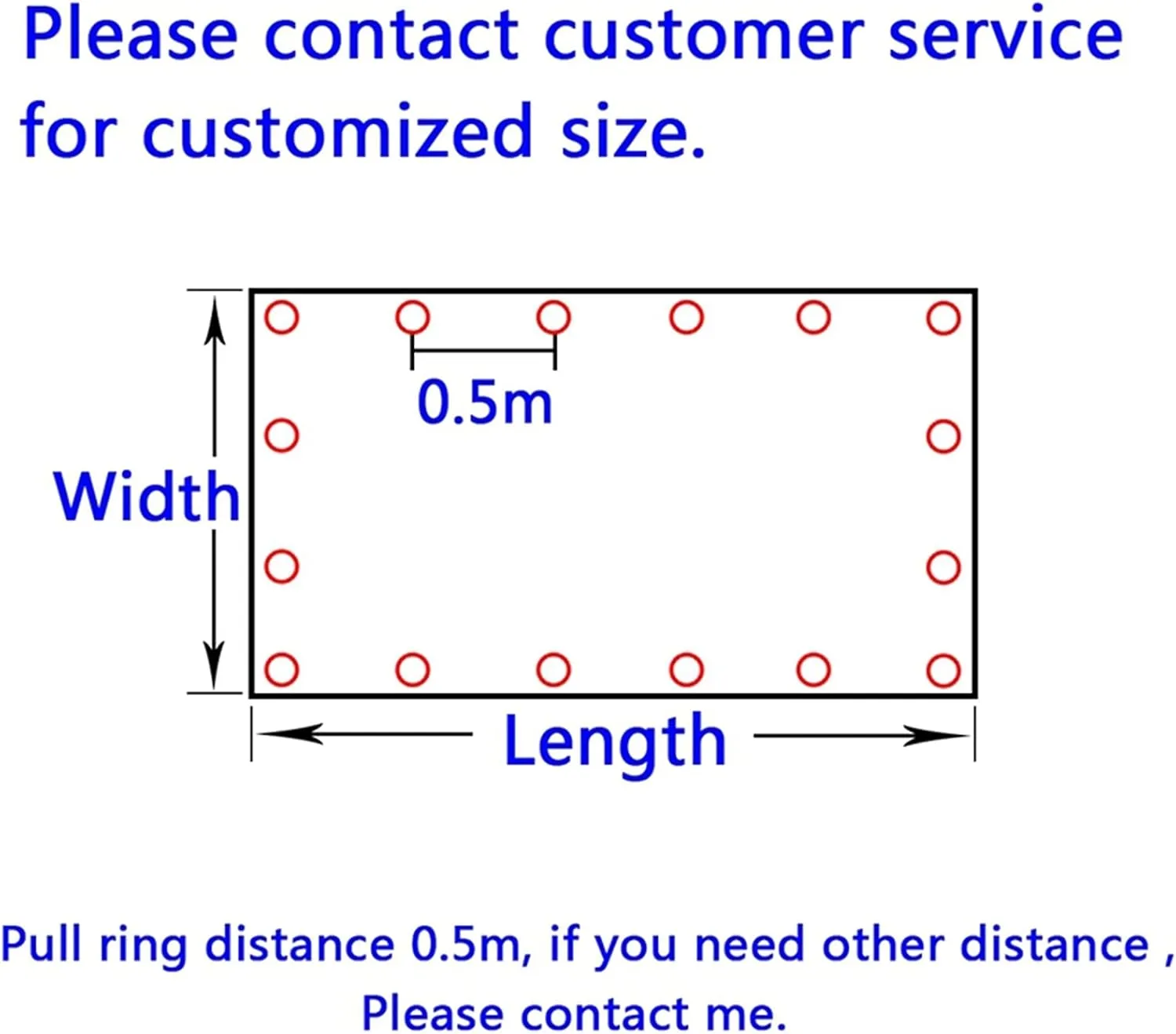 Tarpaulin Heavy Duty Waterproof, PVC Soft Glass with Eyelets, Sunscreen Keep Warm Dust-Proof Porch Canopy, Outdoor Garden, 23 Sizes(1X1.5m)
