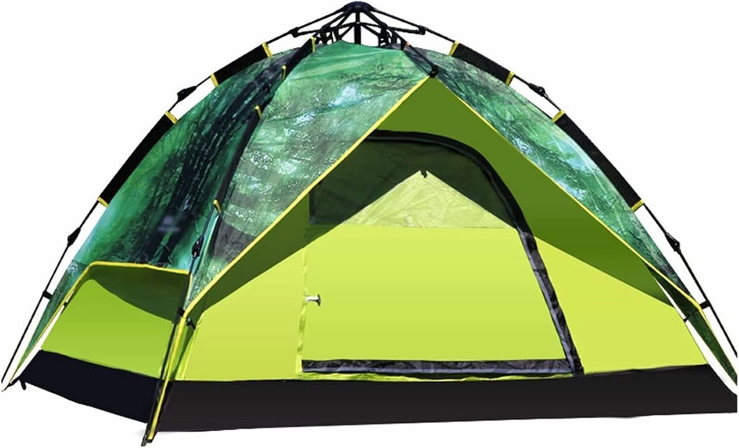 Tent 3-4 Person Double Layer Automatic Tent Camping Tent Waterproof Sunscreen Breathable Quicking Open Hiking Tent Outdoor