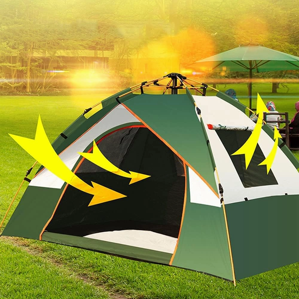 Tents Instant Pop Up Family Camping,Quick Set up for Camping, Hiking, Fishing for 2-3 3-4Persons