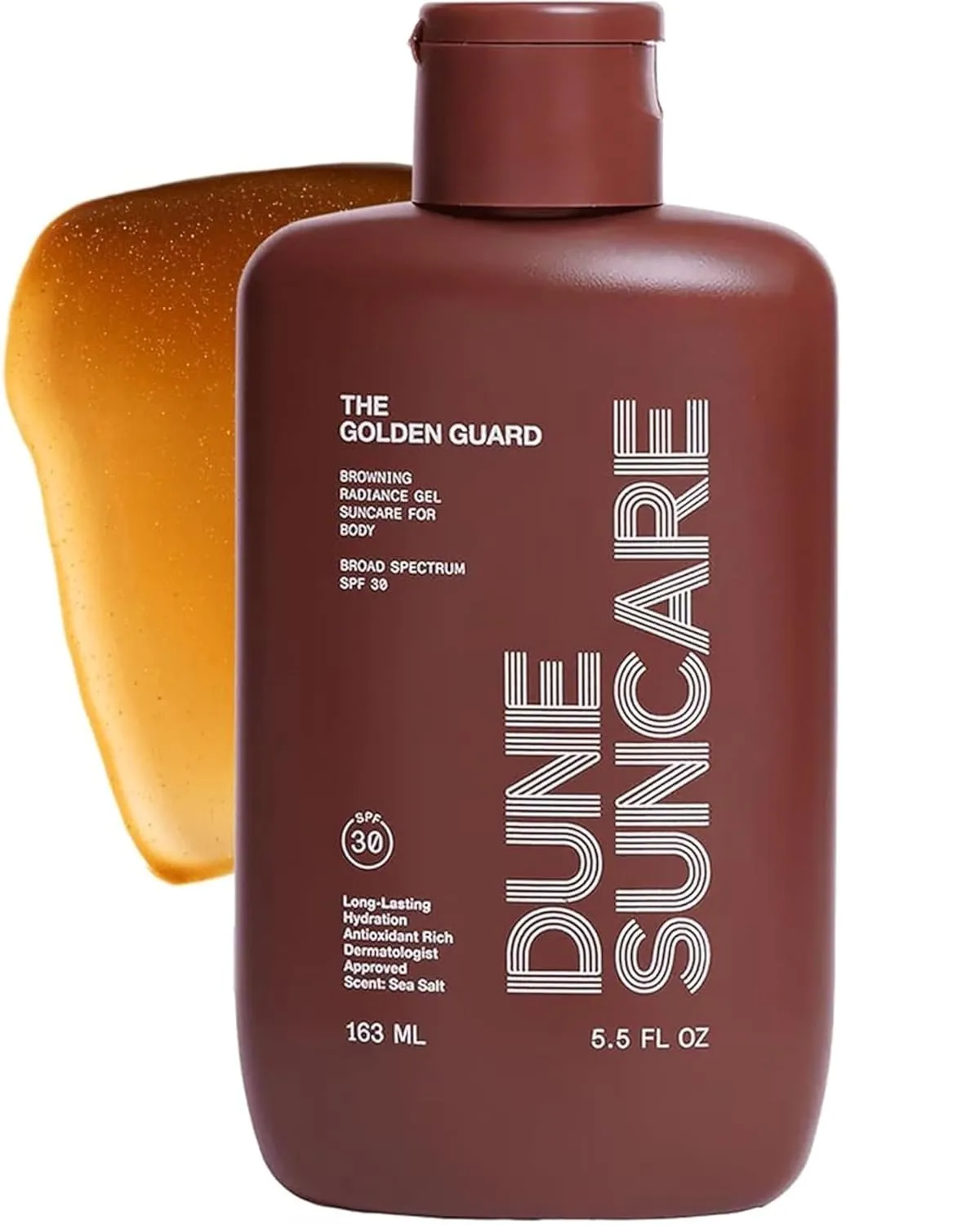 The Golden Guard Sunscreen - Reef-safe tinted Sun screen for Body - Browning Broad Spectrum Spf 30 Sun block - sun tanning lotion alternative that protects, Hydrates, and moistures your skin 5.5 Fl Oz