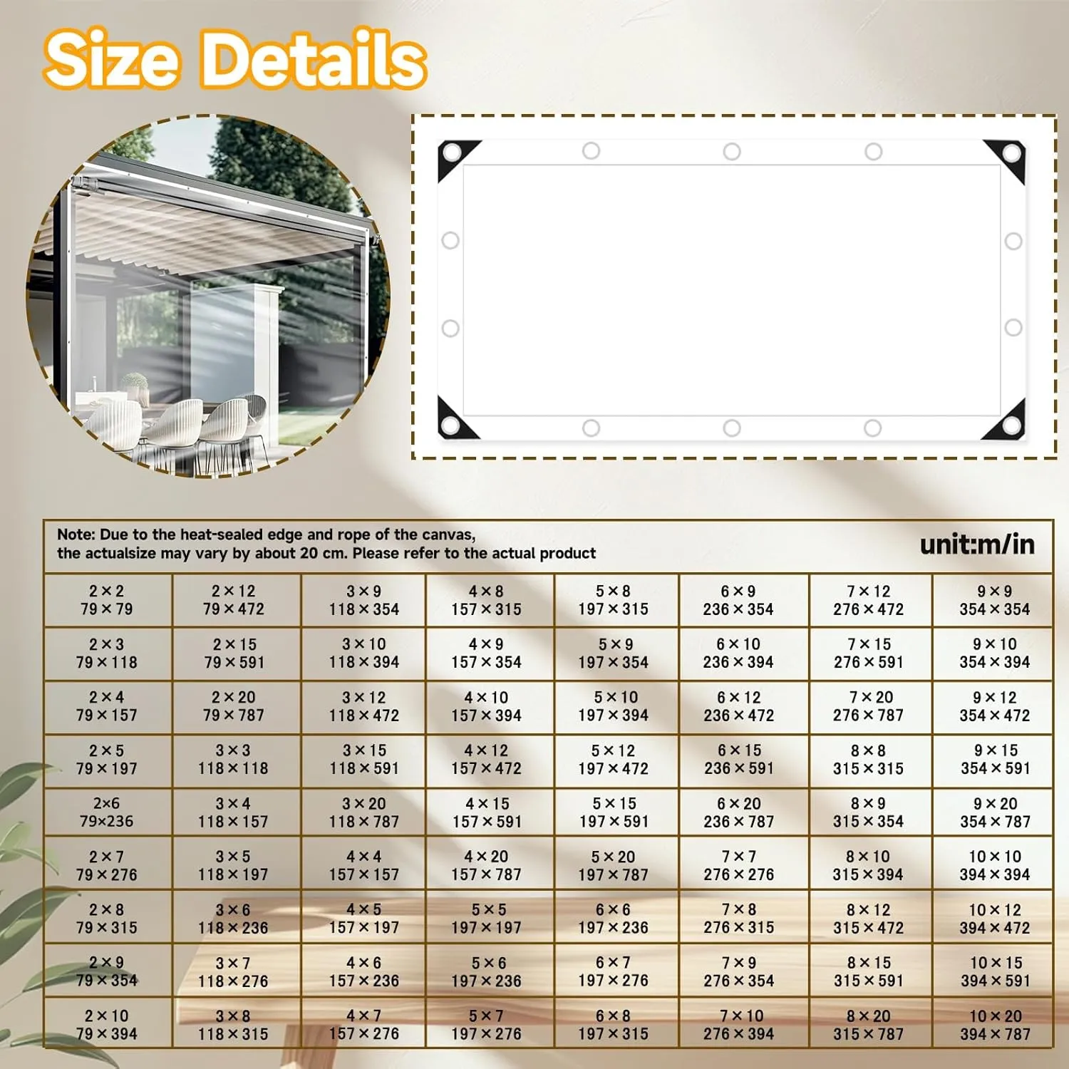 Thicken Clear Tarp Waterproof,Heavy-Duty Waterproof Clear Tarpaulin,Dog Kennel Roof Canopy Outdoor,PVC Transparent Tarpaulin,Pvc Clear Tarpaulin,Groundsheet, Outdoor Polyethylene Sheeting(9*2