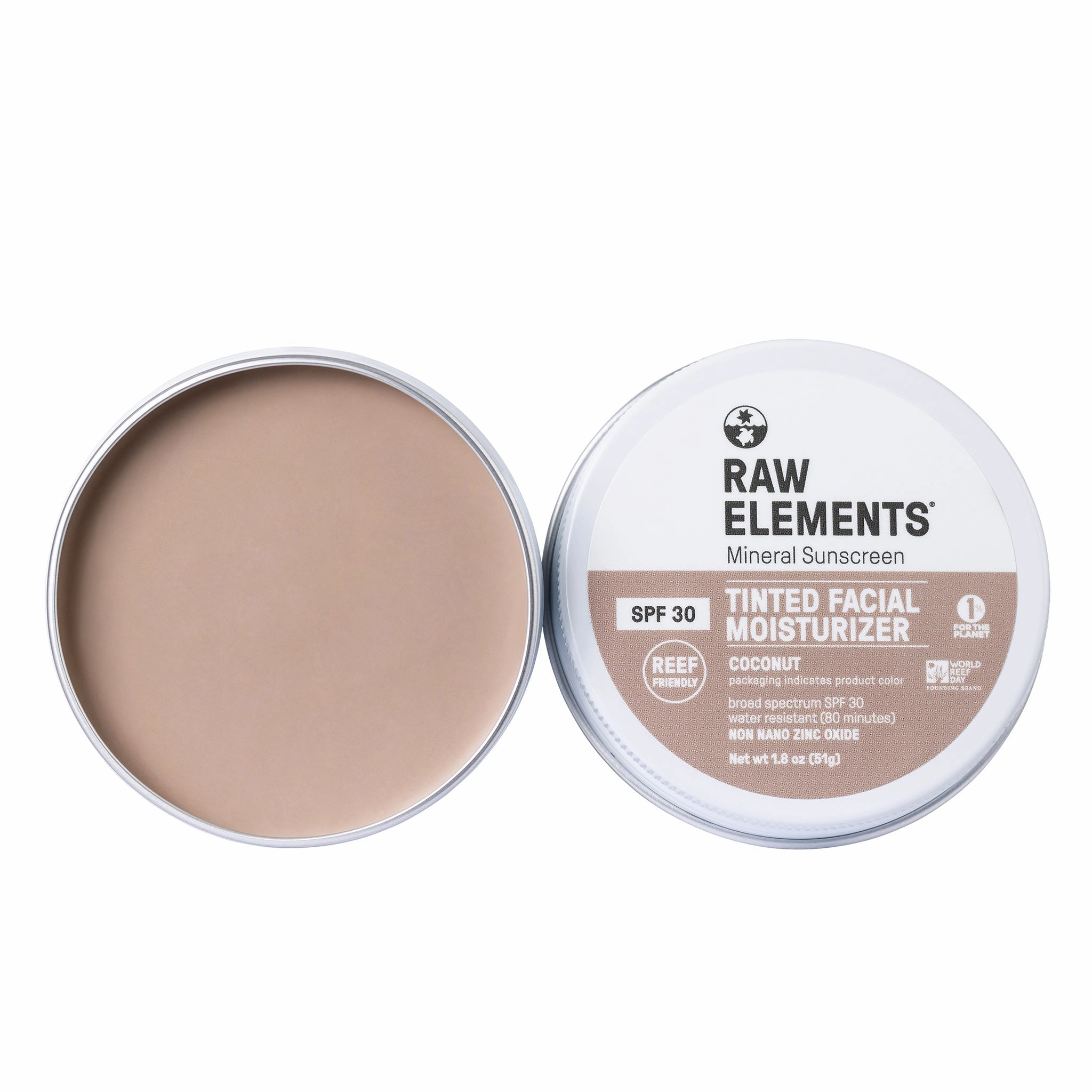TINTED FACE MOISTURIZER SPF 30 | COCONUT-2 Pack