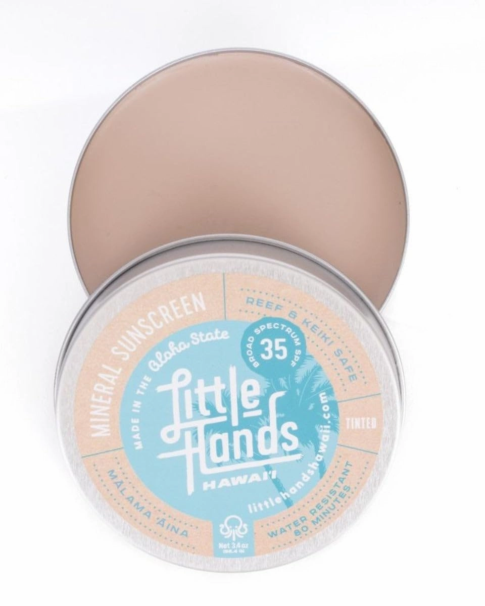 Tinted Reef Safe Organic Mineral Sunscreen - Face & Body - Plastic Free - All Natural