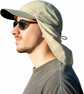 TOP-EX L/XL/XXL UV50  Waterproof Neck Flap Baseball Sun Cap