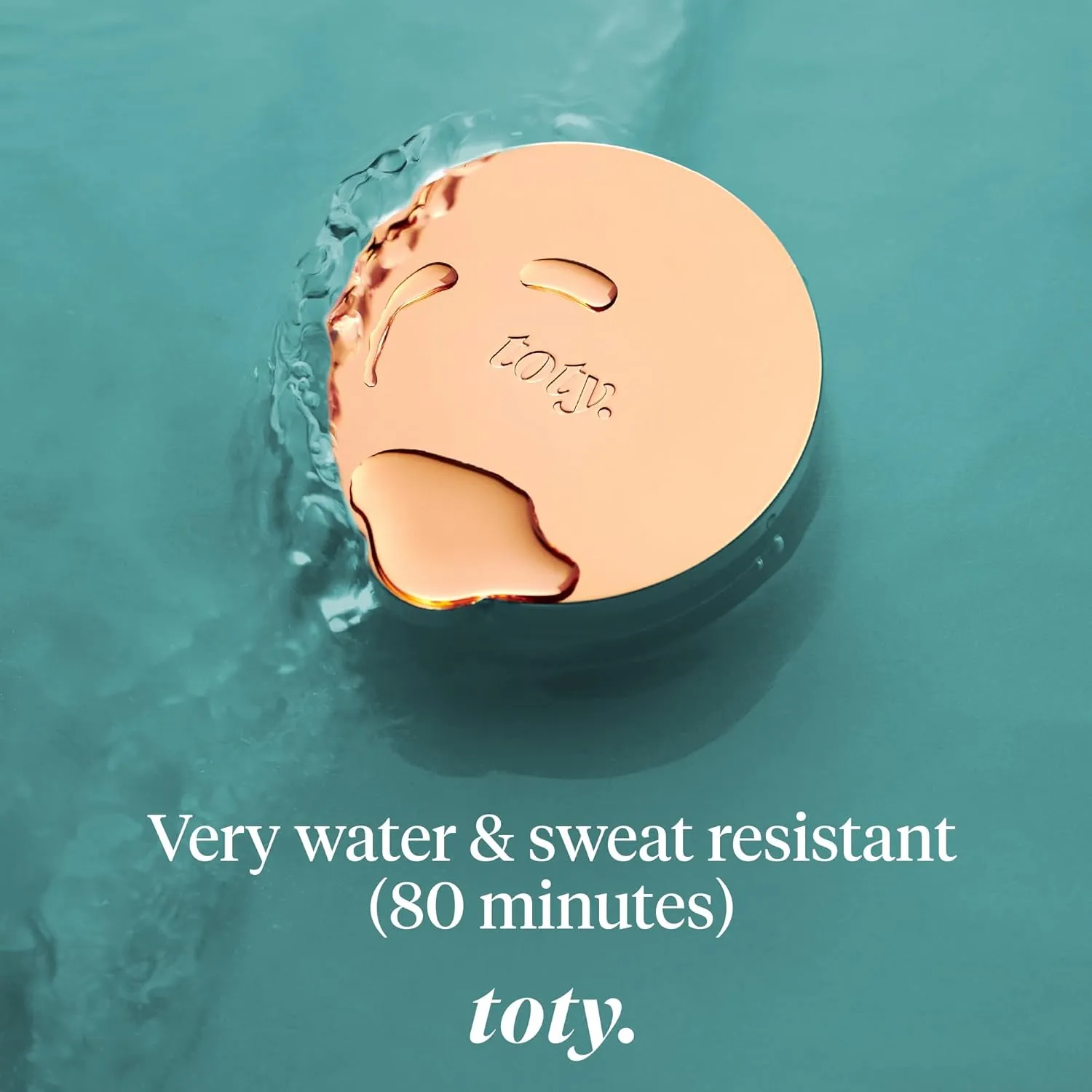 Toty by Sofia Vergara - Ilumina CC Creamy Compact SPF 50  Mineral Broad Spectrum Sunscreen for Face - Tinted Blurring Balm SPF- Matte, Light Coverage - Water & Sweat Resistant - All Skin Types - 4C
