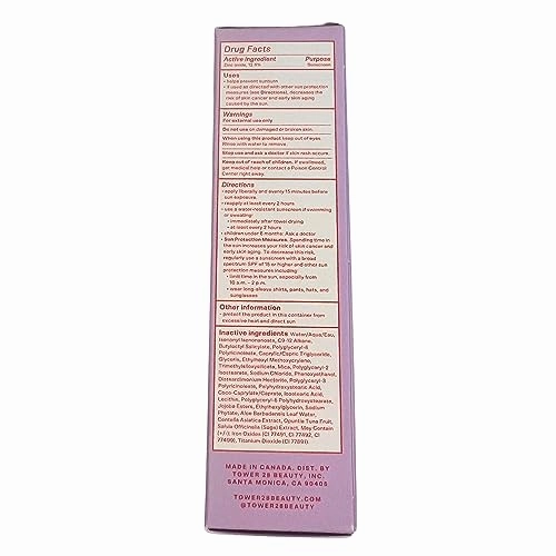 Tower 28 Beauty SunnyDays SPF 30 Tinted Mineral Sunscreen For Sensitive Skin - 2-in-1 Facial Broad Spectrum UVA/UVB Protection   Foundation - Shade 25 OCEAN PARK - Medium with Warm Undertones, 1 Fl Oz