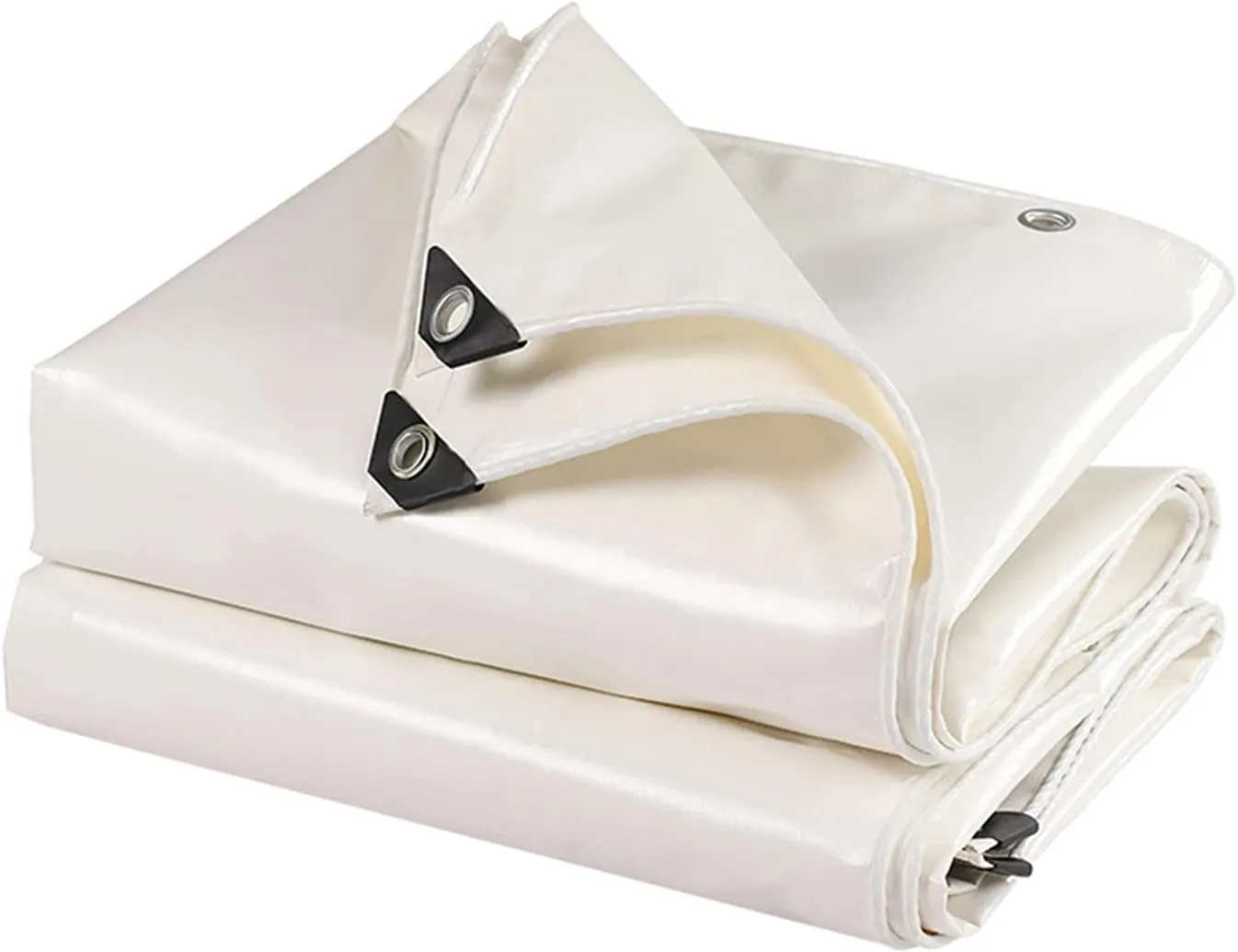 Traditional Home PVC Tarpaulin Sheets - Waterproof Heavy Duty Tarps with Eyelets, Car Thick Dustproof Windproof Cover,3x3m