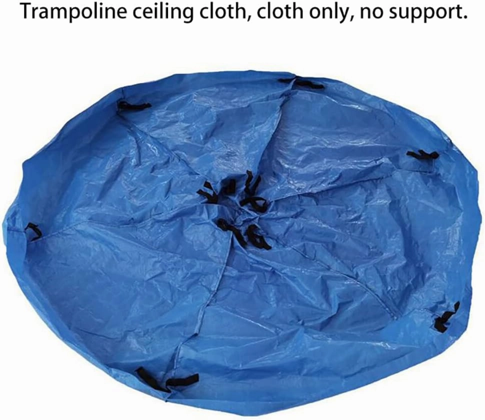 Trampoline Cover, 6-14 Ft Easy to Install Trampoline Protective Cover Waterproof, Tearproof and UV Resistant Weather for Round Trampolines and Round Swimming Pool