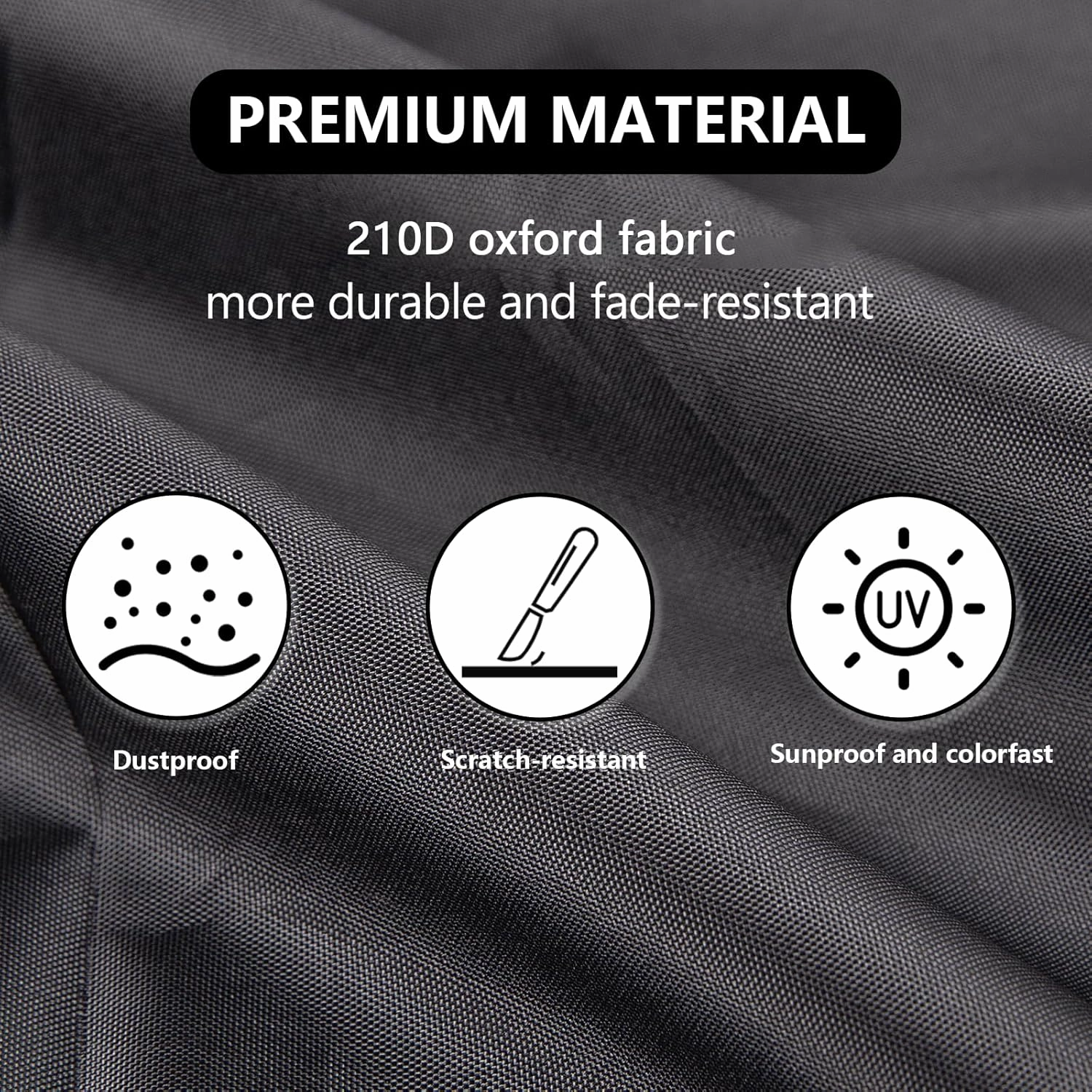 Treadmill Cover Waterproof Outdoor,46X38X66In,Gym Exercise Fitness Foldable Equipment Home Sunscreen Protective Accessories Storage Multifunctional Covers (Black, 46X38X66In)