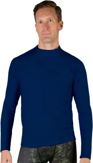 Tuga Men's Swim Performance Rash Guard, UPF 50  Sun Protection, Made in USA
