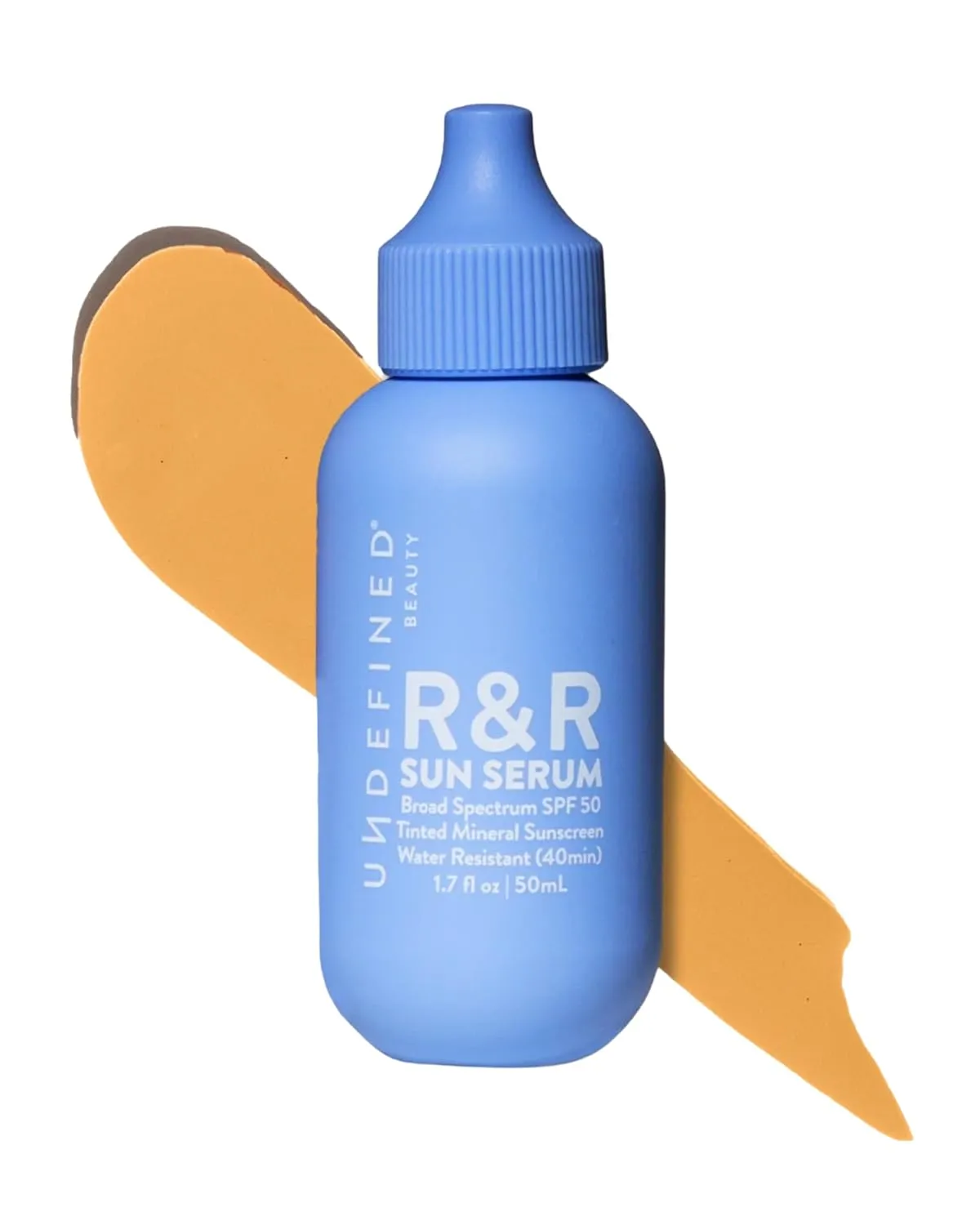 Undefined Beauty R&R Sun Serum SPF 50 Tinted Mineral Sunscreen PA     3 Flex shades, infused with Niacinamide, 40 min Water Resistant, bluelight protection, 1.7oz… (Medium Tint/Warm Undertone)