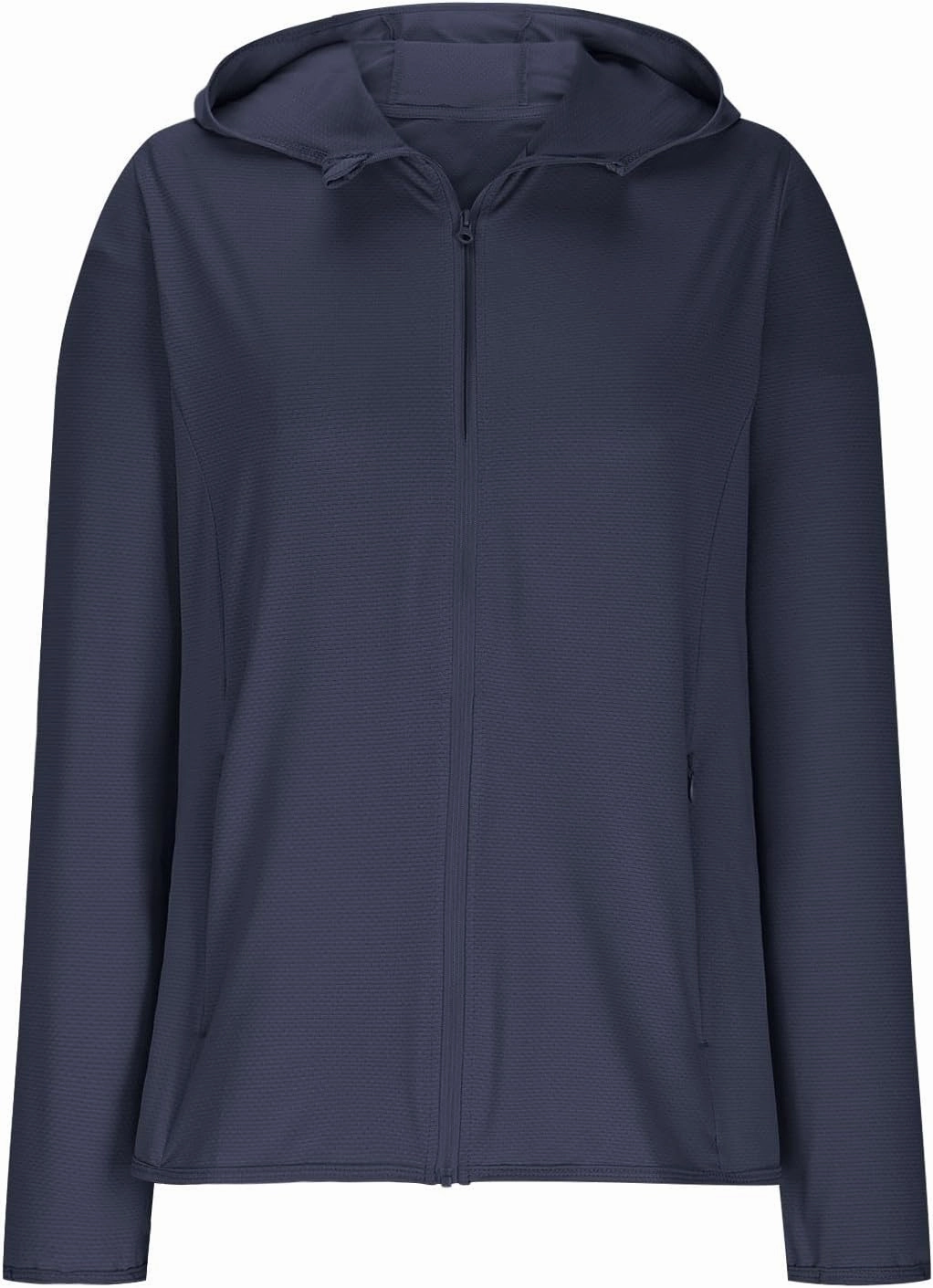 UPF 50 Long Sleeve Women Full Zipper Jacket Lightweight Summer Athletic Sports Jackets Outerwear Sun Protection Tees