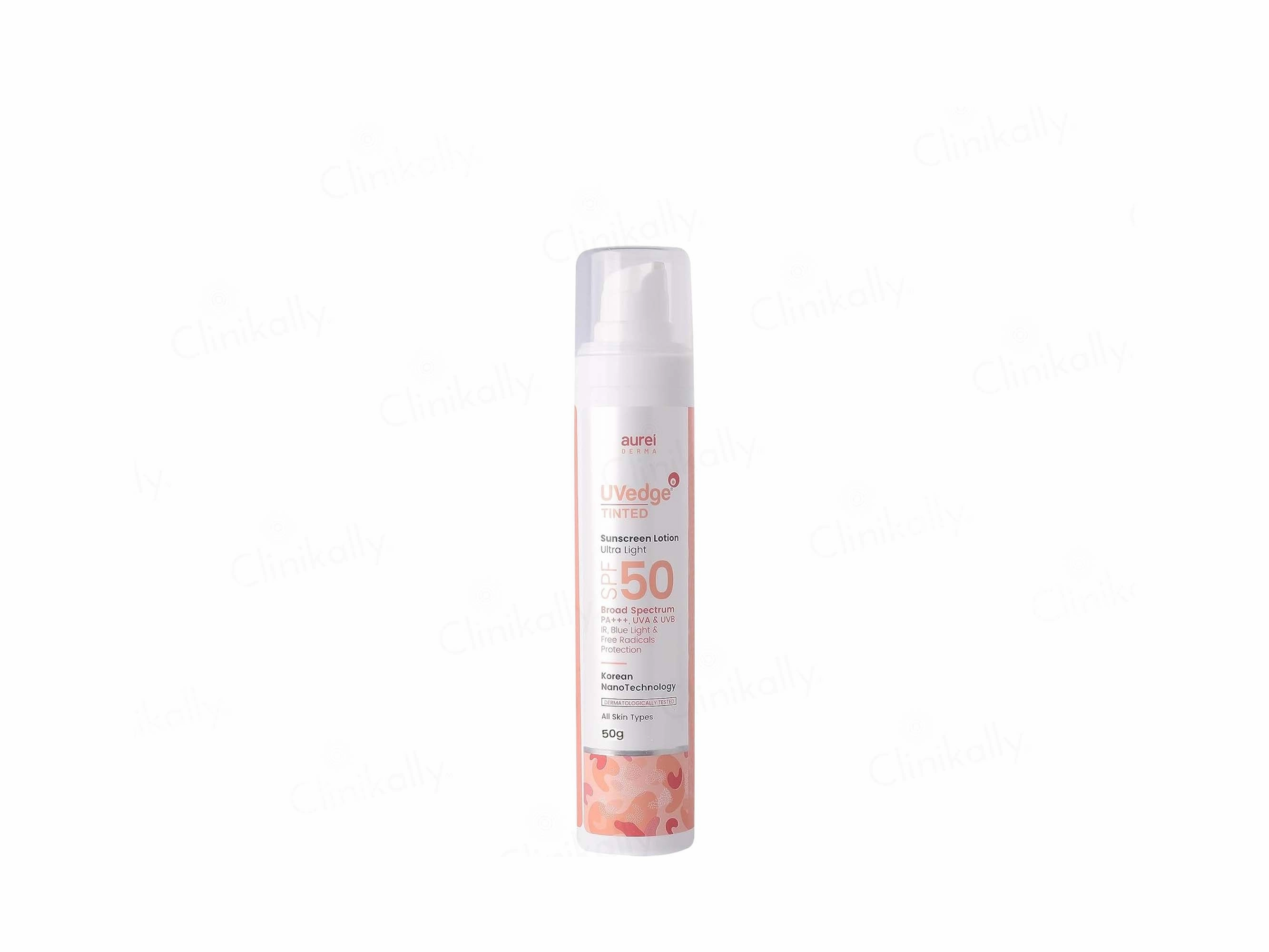 UVedge Tinted Sunscreen Lotion SPF 50 PA   