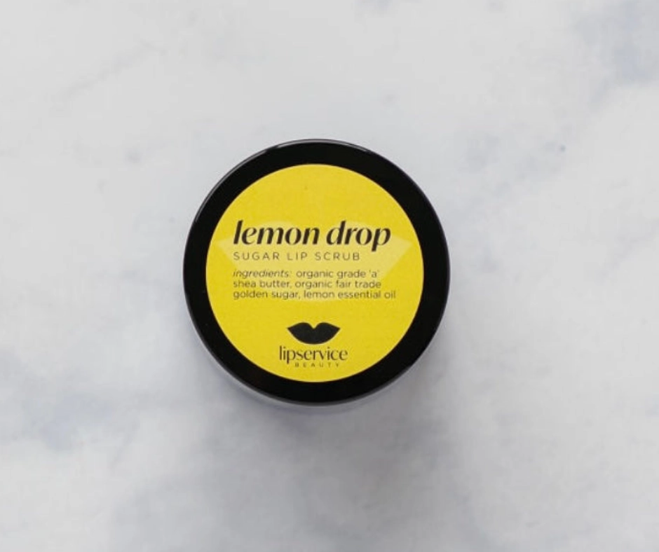 Vegan Lip Scrub-Lemon Drop
