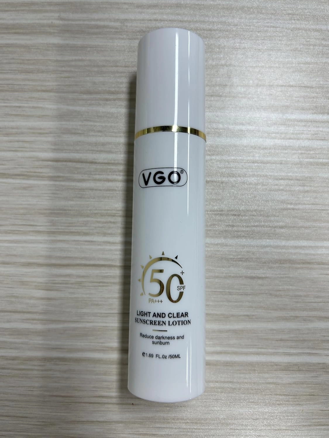 VGO Clear Face Sunscreen SPF 50, 2pcs