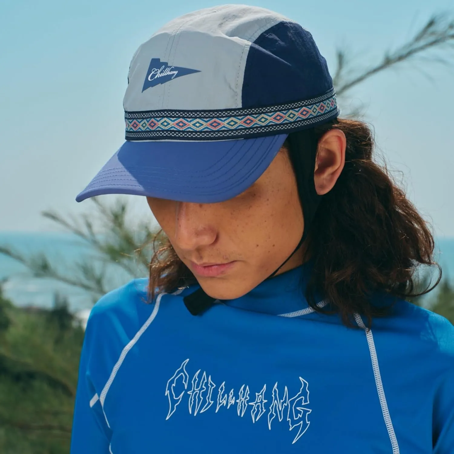Vintage American-Style Sports Sunscreen Baseball Cap, Outdoor Camping Sunshade Waterproof and Non-Slip Surfing hat