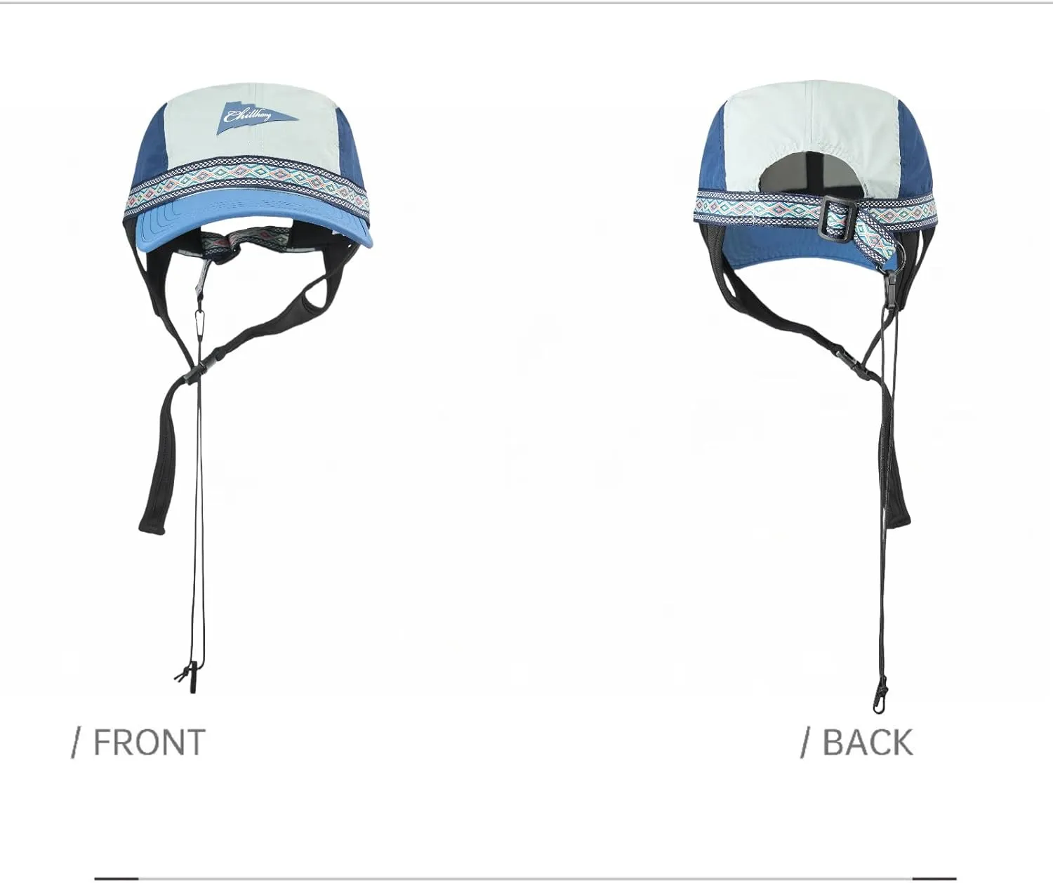 Vintage American-Style Sports Sunscreen Baseball Cap, Outdoor Camping Sunshade Waterproof and Non-Slip Surfing hat