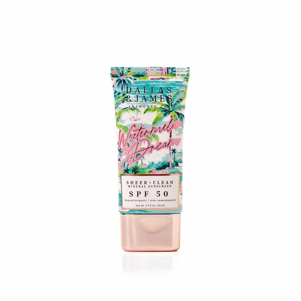 Watermelon Dream Sheer   Clean Mineral Sunscreen - SPF 50