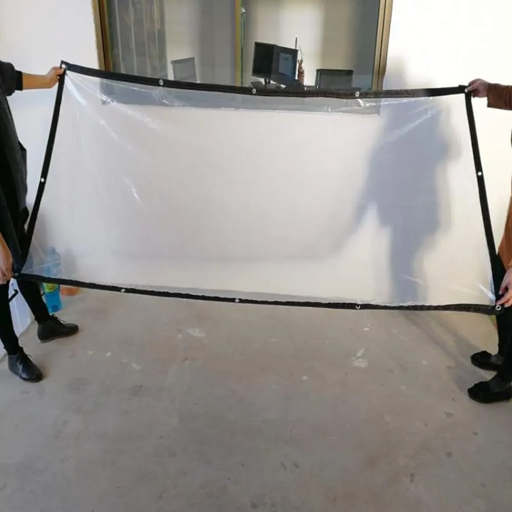 Waterproof Cover Tarp Tarpaulin Sheet,Sunshade Net, Shade Cloth, Tarpaulinsclear Waterproof Heavy Duty Outdoor Patio Plant Shed Cover Dust Pe with Eyelets120G/㎡,C,2 * 6M
