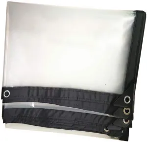 Waterproof Cover Tarp Tarpaulin Sheet,Sunshade Net, Shade Cloth, Waterproof Heavy Duty for Balcony Window Tarp Plant Flower Outdoor Greenhouse Film,a,5 * 6M