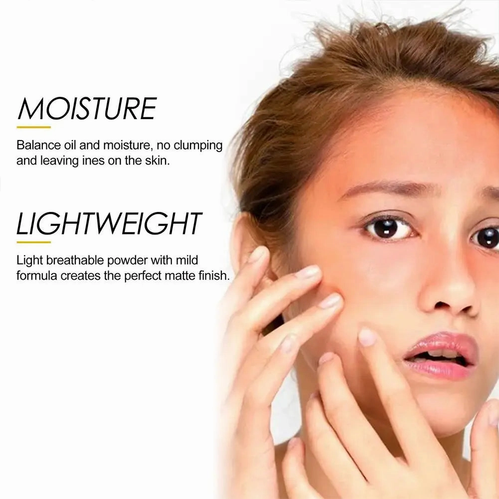 Waterproof Spf50 Sunscreen Loose Powder Sunblock Skin Protective Invisible Pore Solar Blocker Oil Control For Women Face Ca