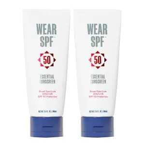 Wear SPF Essential Sunscreen Hybrid Lotion - SPF 50, 3-pack