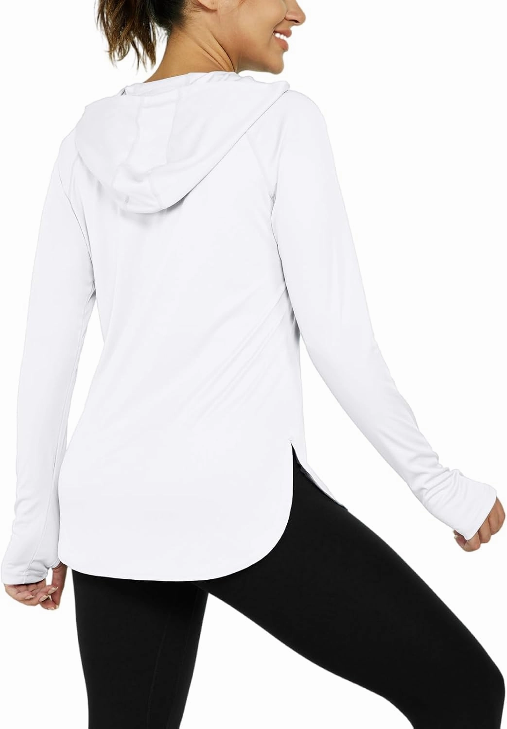Women's Sun Protection Shirt UPF 50  Long Sleeve Hoodie UV SPF T-Shirts Rash Guard Hiking Quick Dry Lightweight