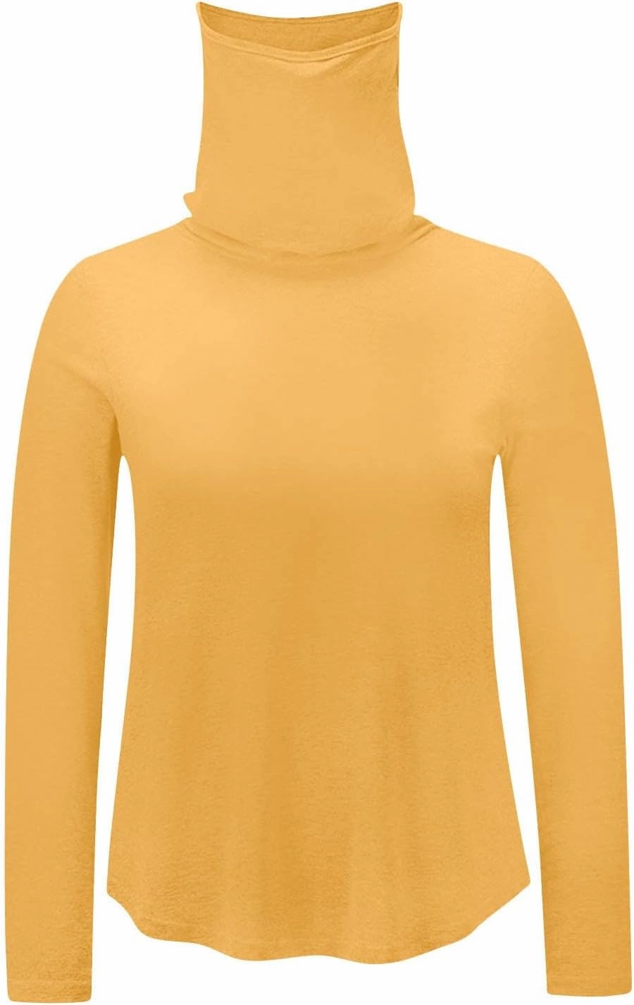 Women's UPF 50  Sun Protection Shirt with Face Mask Breathable Long Sleeve Sunshirt Summer Outdoor Rash Guard Tops